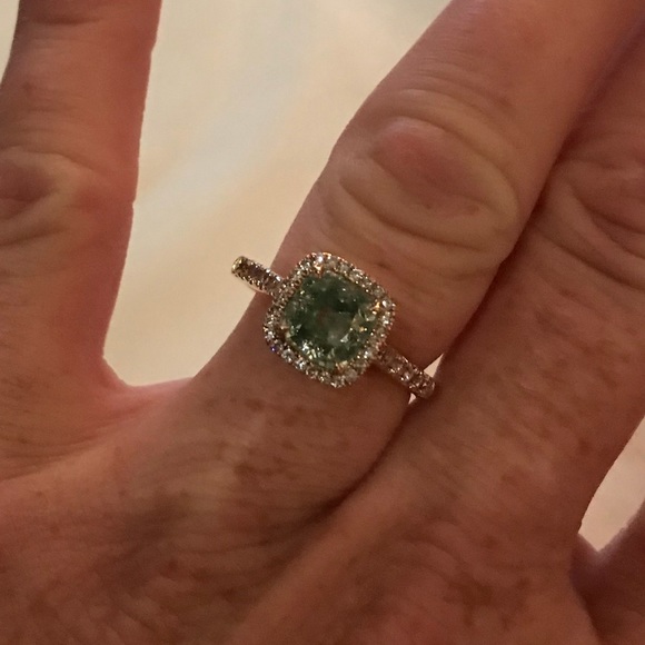 2.12 All Natural Non Treated GIA Green Diamond. - Picture 2 of 3